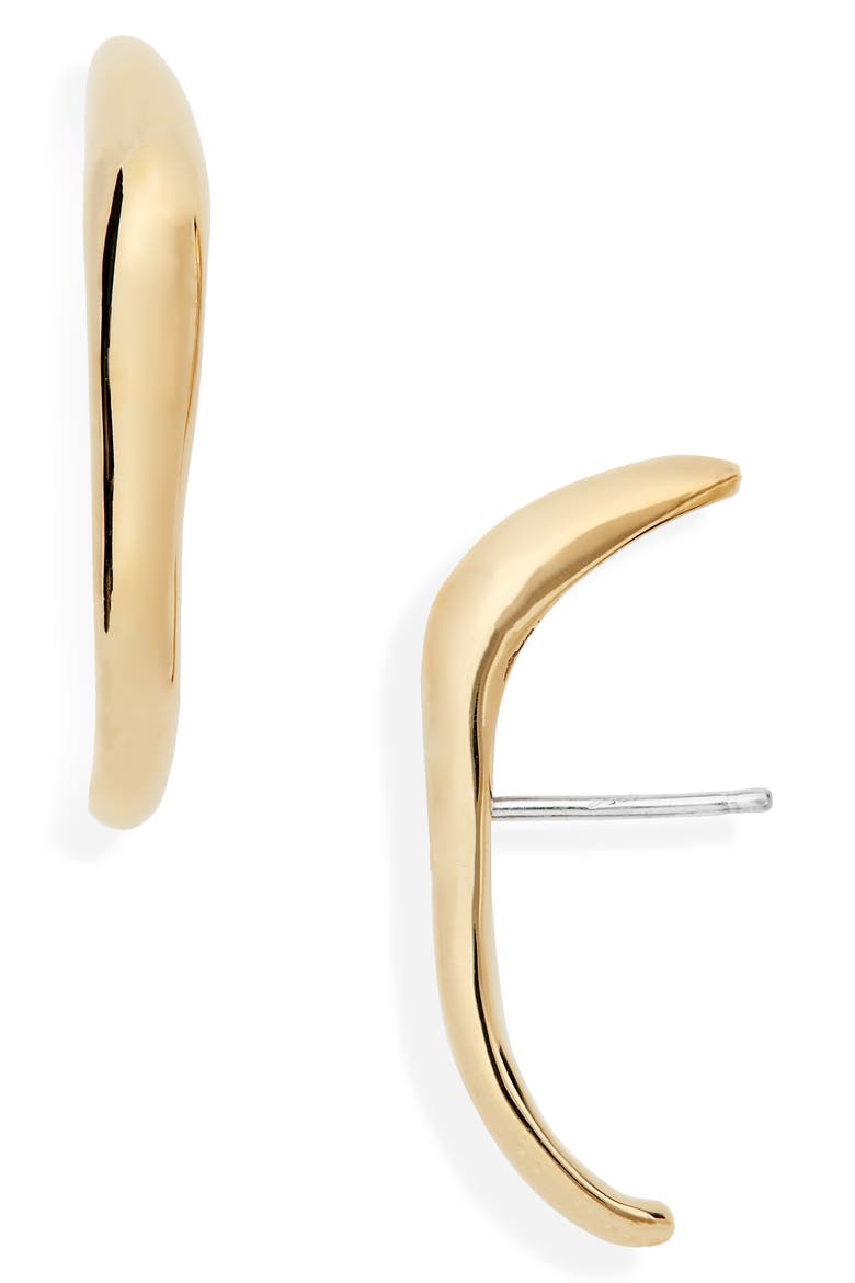 Vero Stud Earrings, Main, color, BRONZE