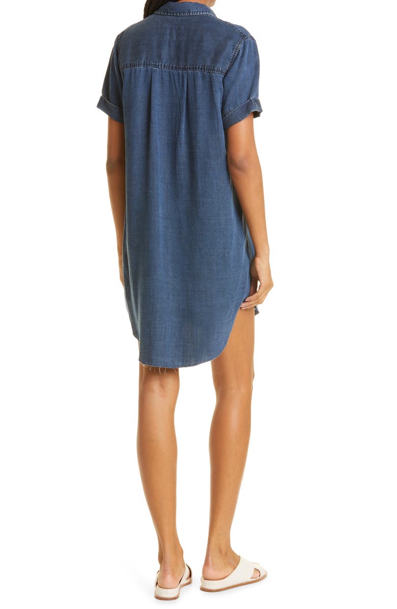Rails Valerie Raw Hem Denim Dress, Alternate, color,
