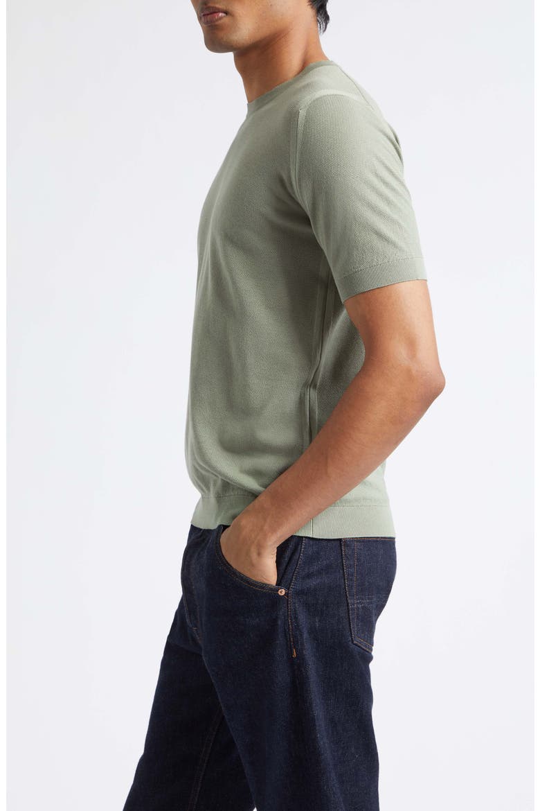 Park Cotton Piqué T-Shirt, Alternate, color, MOUNTAIN MIST
