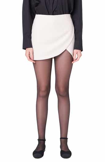 Faux Wrap Miniskort