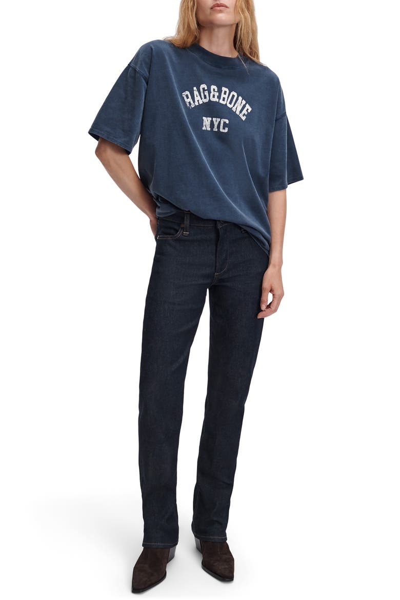 University Alex Graphic T-Shirt, Alternate, color, NAVY