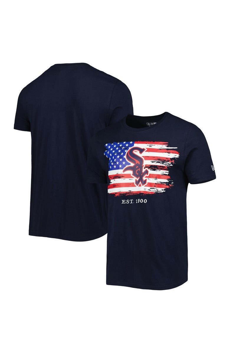 New Era Men's New Era Navy Chicago White Sox 4th of July Jersey T-Shirt, Main, color, 