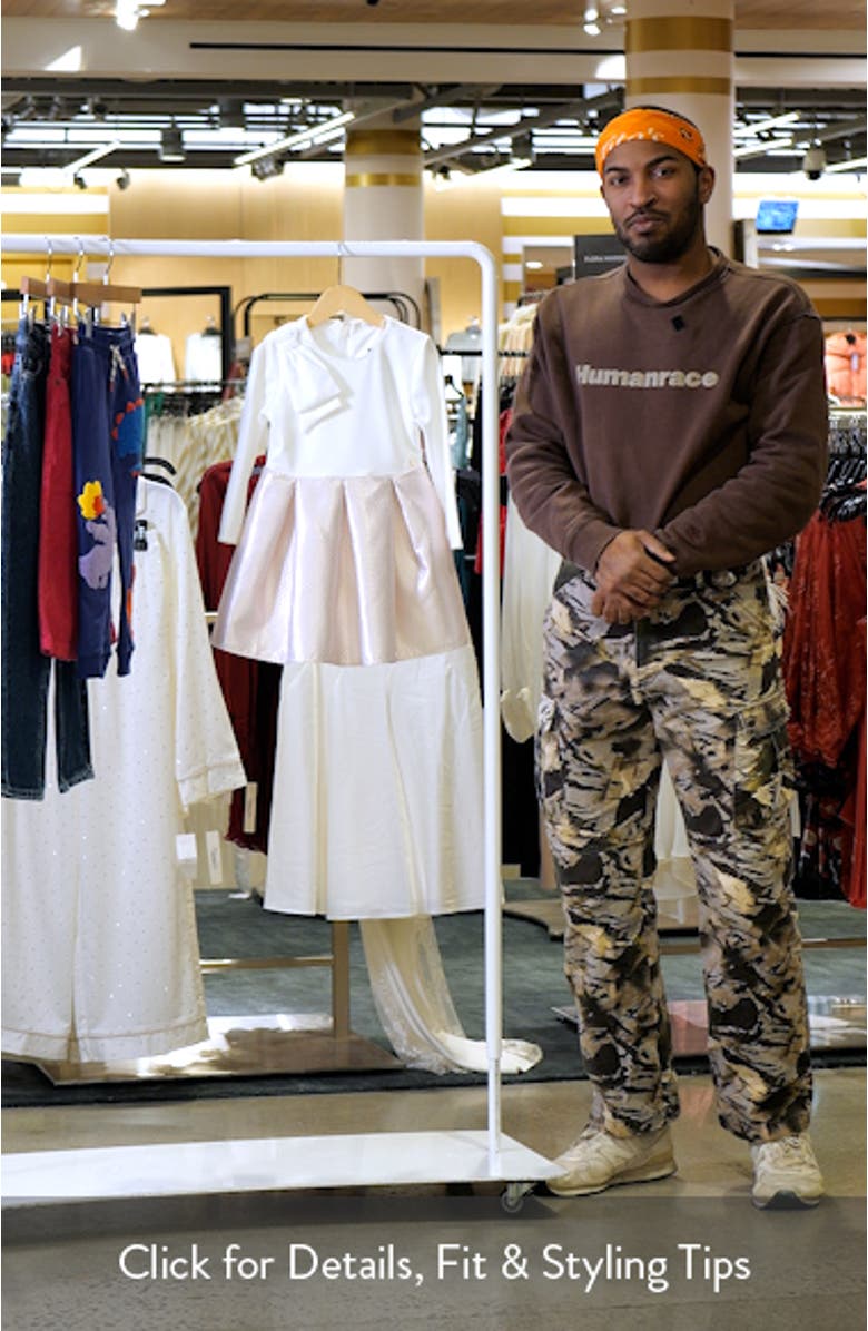 Kids' Mixed Media Dress, sales video thumbnail