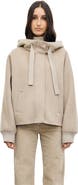 GERARD DAREL Sculptural Hooded Box Jacket