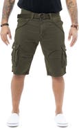 XRAY Belted Bermuda Cargo Shorts