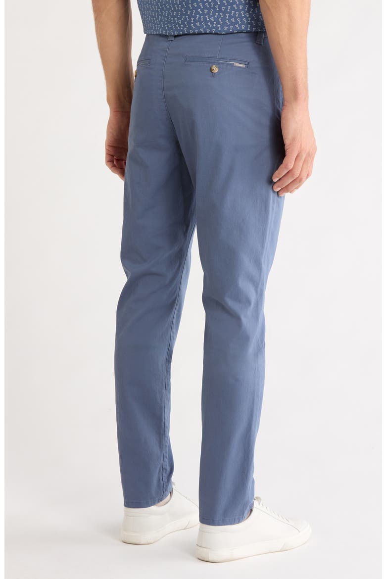 Signature Stretch Cotton Chinos, Alternate, color, BLUE