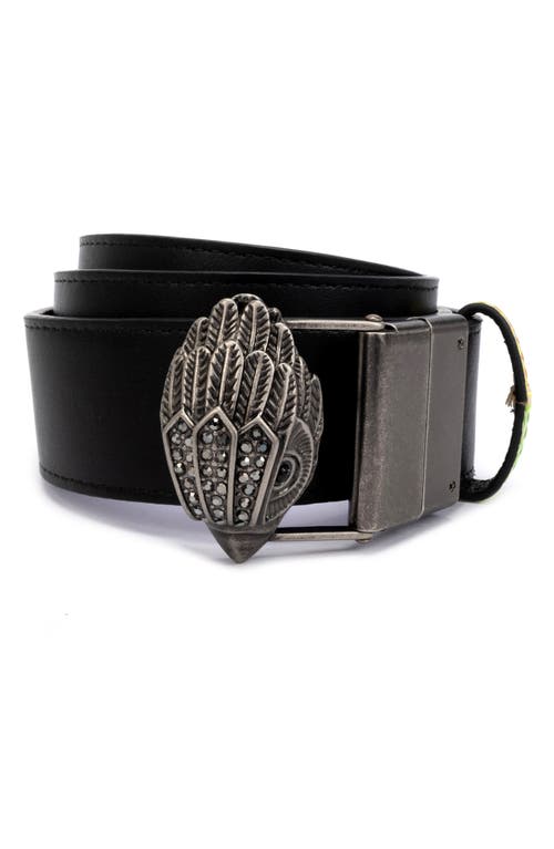 KURT GEIGER KURT GEIGER LONDON REVERSIBLE LEATHER BELT