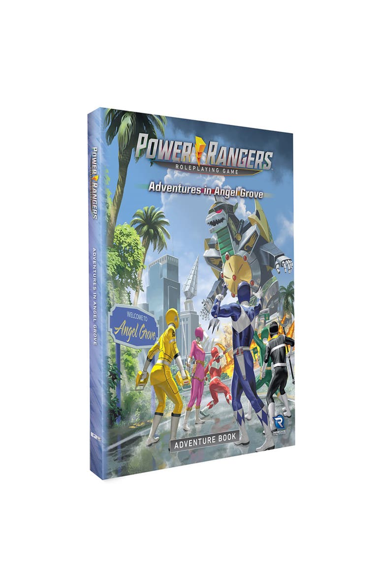 Renegade Game Studios Power Rangers RPG Adventures in Angel Grove Hardcover Adventure Book, Main, color, 