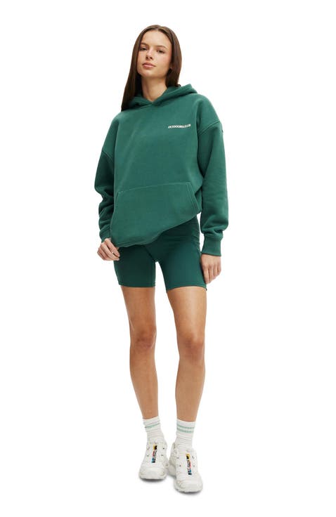 Women's Active Plush Premium Graphic Hoodie
