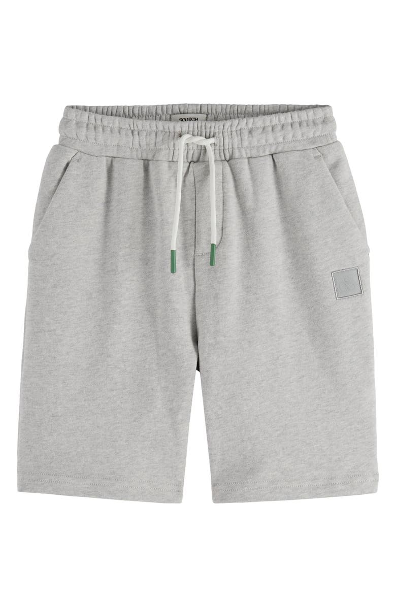 Scotch & Soda Kids' Logo Patch Organic Cotton Sweat Shorts, Main, color,
