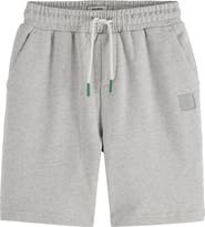 Scotch & Soda Kids' Logo Patch Organic Cotton Sweat Shorts