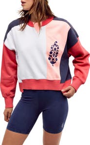 Free People Intercept Logo Crewneck Sweatshirt