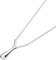 Lucy Quartermaine V Drop Pendant