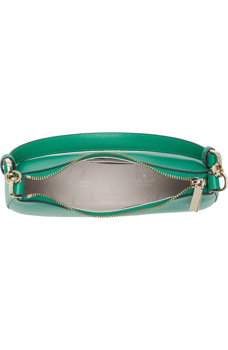 Kate Spade New York leather convertible shoulder bag, Alternate, color, Wintergreen
