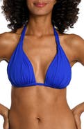 La Blanca Island Goddess Halter Bikini Top