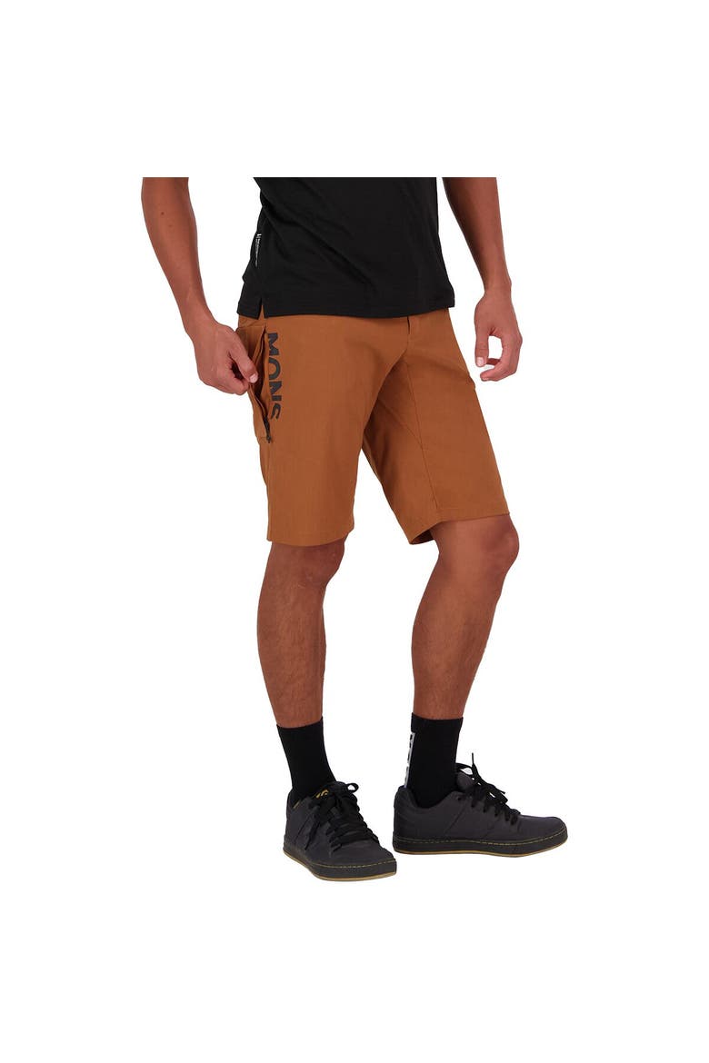 Diversion Merino Trail Bike Short - Men's, Main, color, Caramel