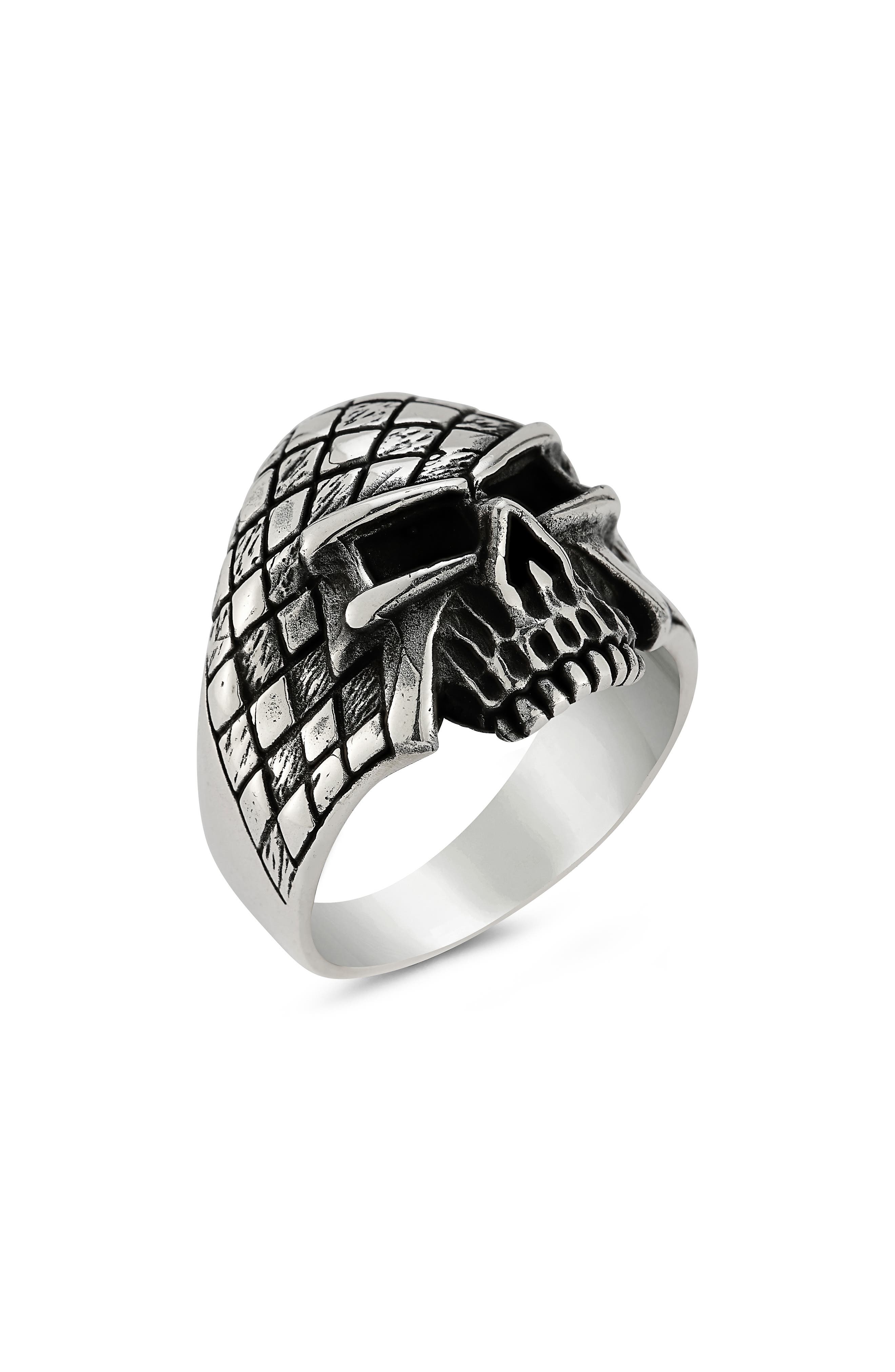 Yield of Men Men's Skull Ring