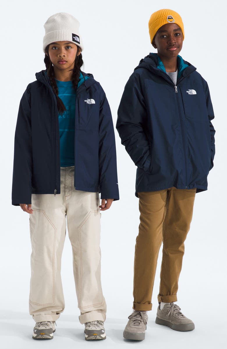 The North Face Kids' Perrito 4-in-1 Hooded Jacket, Alternate, color, Summit Navy