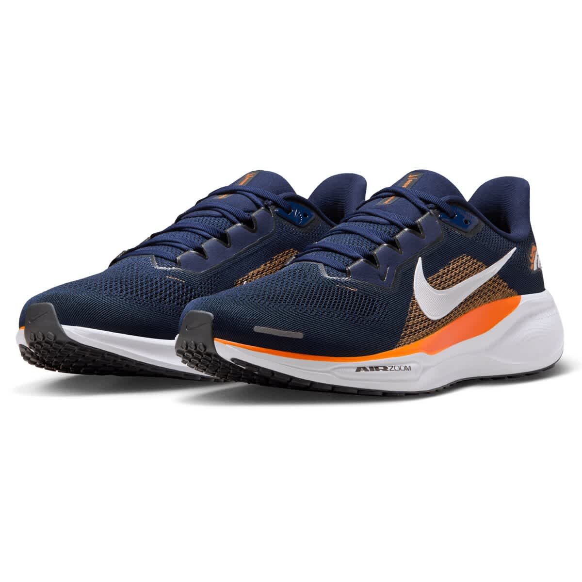 Nike Unisex Nike  Navy Denver Broncos Air Zoom Pegasus 41 Sneakers, Alternate, color, 