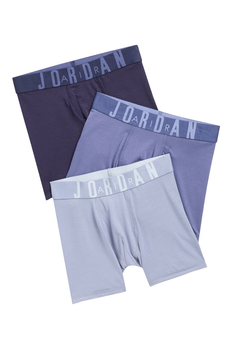 Kids' 3-Pack Flight Boxer Briefs, Main, color, DIFFUSED BLUE