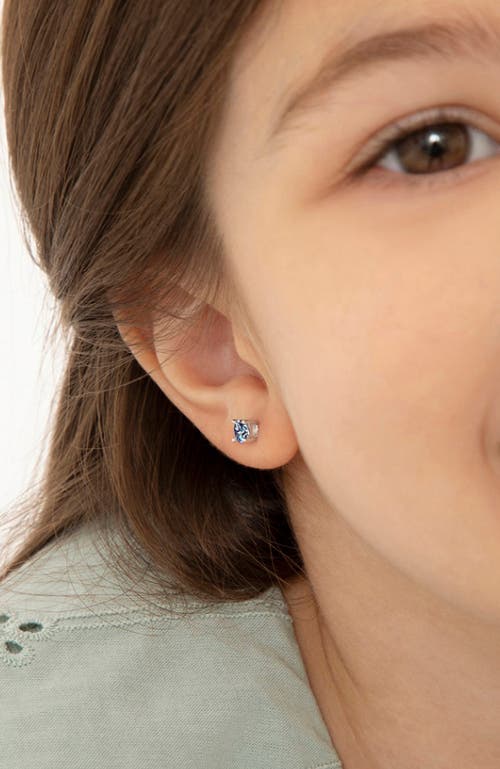 In Season Jewelry Classic Round Solitaire Earrings In Metallic