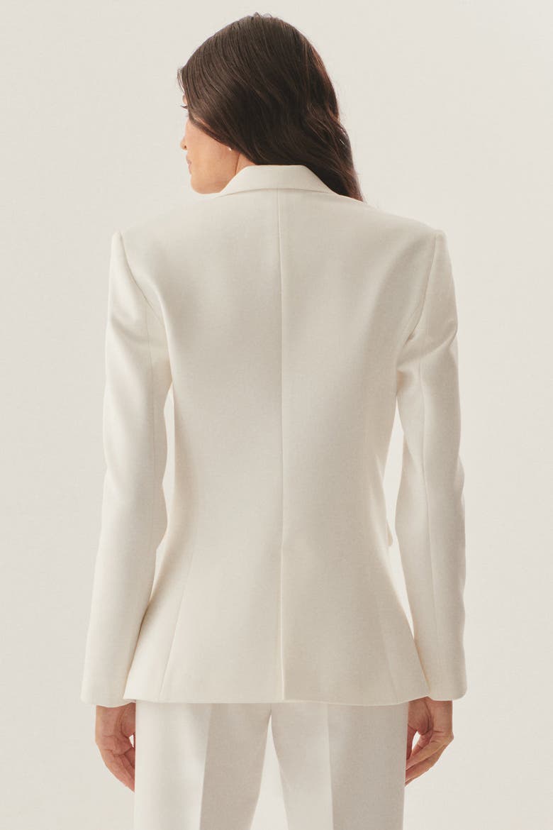 River Fitted Blazer, Alternate, color, BEIGE