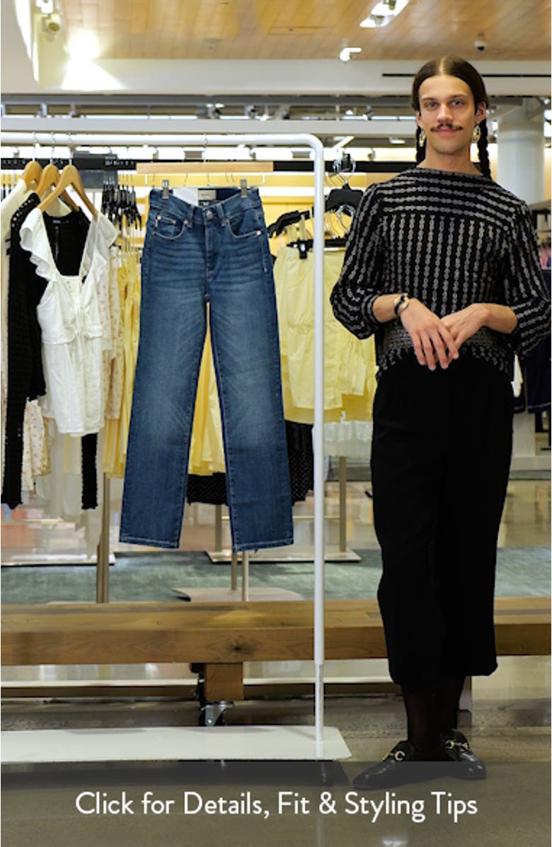 Mara Straight Instasculpt<sup>™</sup> Mid Rise Jeans, sales video thumbnail