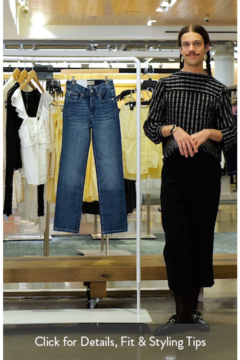 Mara Straight Instasculpt™ Mid Rise Jeans video