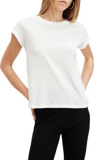 AllSaints Anna Crewneck Cotton T-Shirt