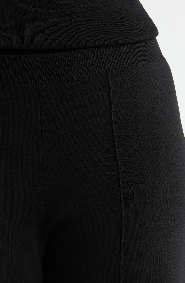 Tahari ASL Sweater Knit Pants, Alternate, color, Black