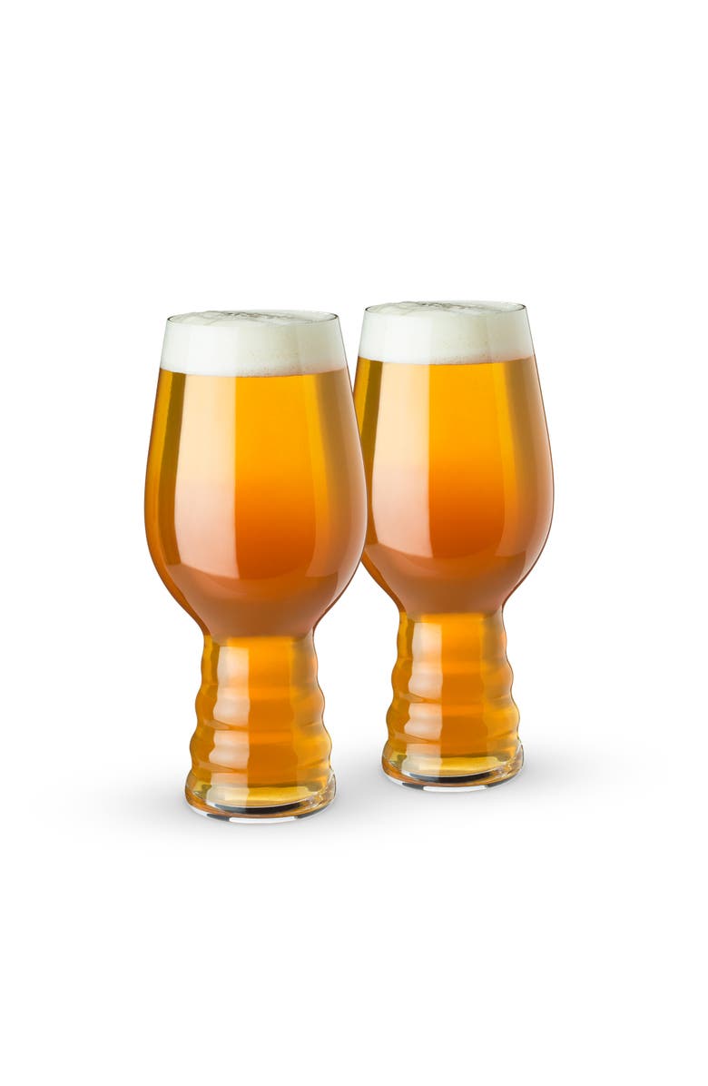 SPIEGELAU Craft IPA Beer Glass Set of 2, Main, color, Clear
