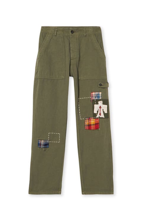 Herringbone Fatigue Trousers