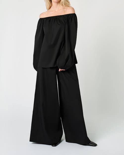 Weworewhat Wide Leg Pant In Black