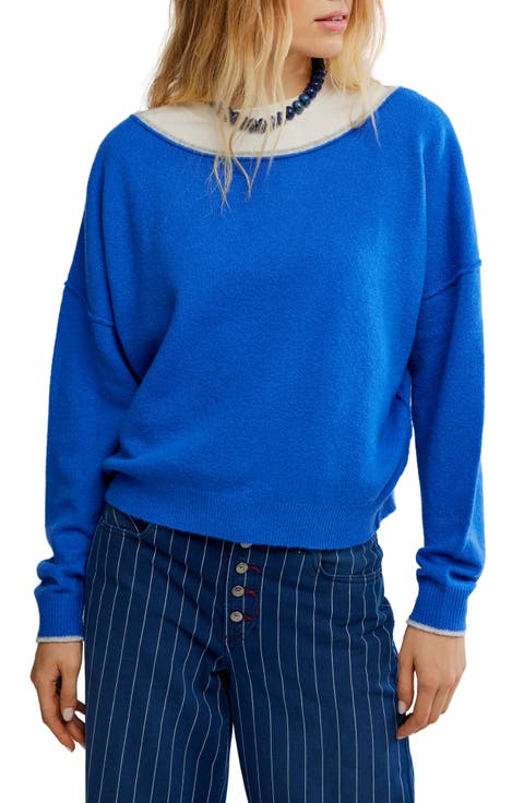 See Me Bateau Neck Sweater