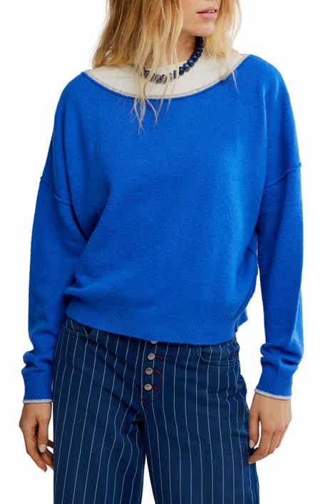 Free People See Me Bateau Neck Sweater