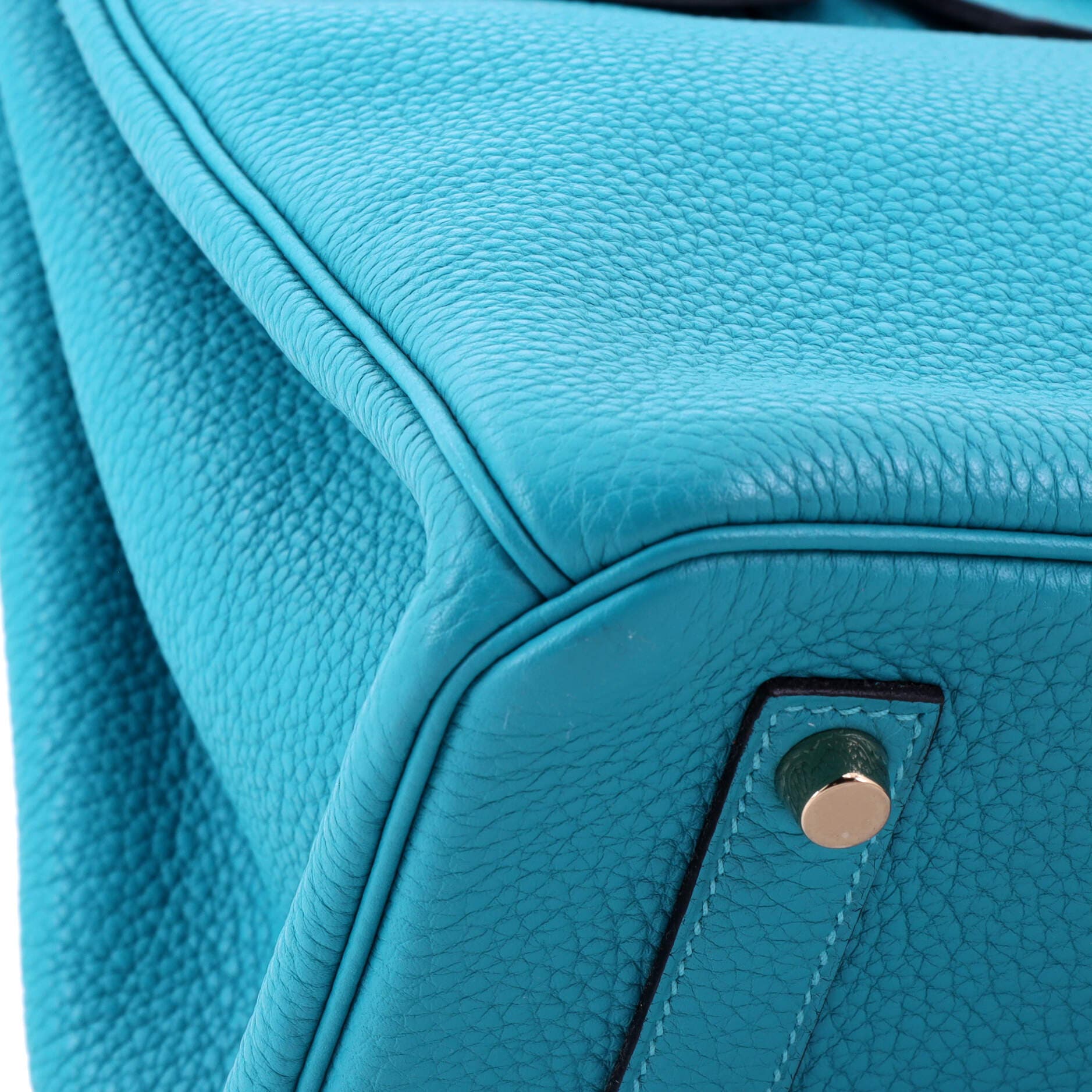 Birkin Handbag Blue Togo with Gold Hardware 35, Alternate, color, Blue