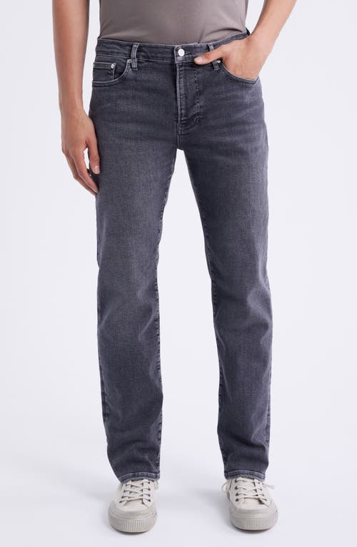 Frame The Straight Faded Denim Jeans In Green