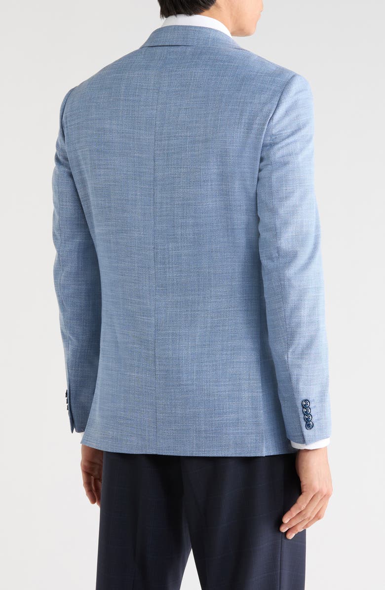 Original Penguin Textured Two-Button Sport Coat, Alternate, color, Blue