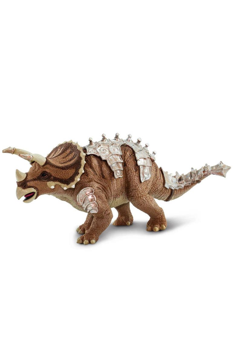 Safari Ltd. Armored Triceratops Kids Toy Figure, Main, color, NO COLOR