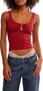 Free People Ahead Of the Curve Camisole