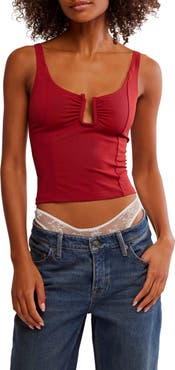 Free People Ahead Of the Curve Camisole