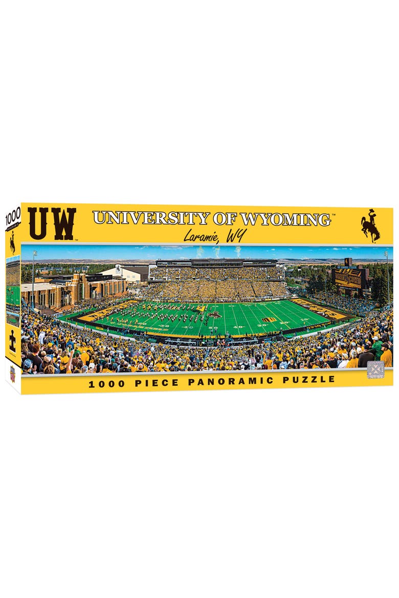 Wyoming Cowboys 1000pc Panoramic Puzzle, Main, color, Multicolor