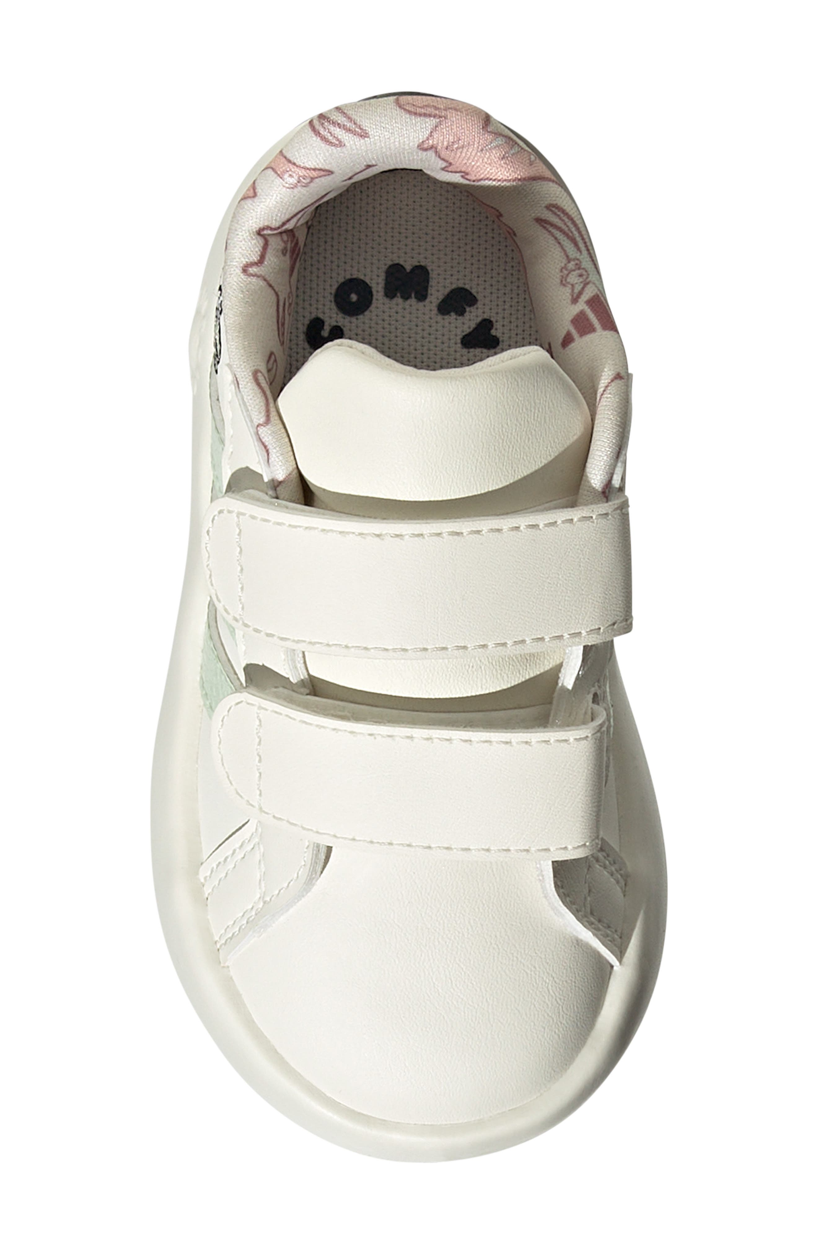 adidas Kids' Grand Court Dino Sneaker, Alternate, color, 