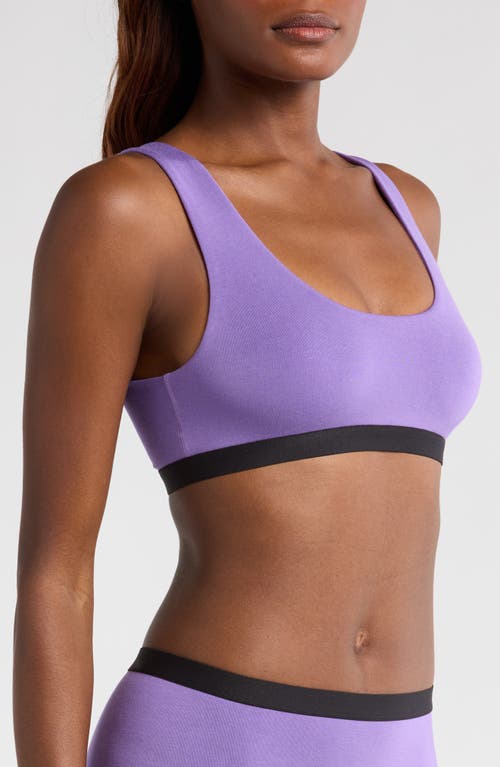 Meundies Print Bralette In Purple