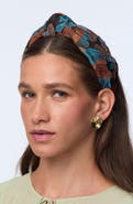 Lele Sadoughi Floral Jacquard Knotted Headband