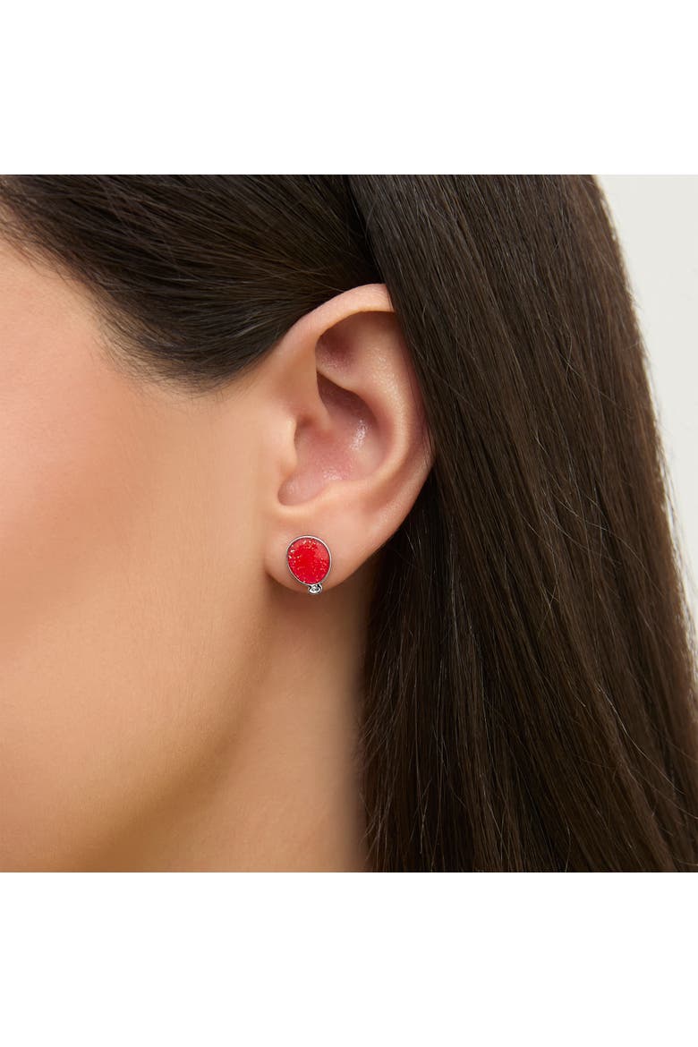 Pendant Necklace and Balloon Stud Earrings Set, Alternate, color, Multicolor