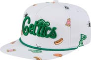 New Era Men's New Era White Boston Celtics Team Cheer Rope 19TWENTY Adjustable Hat