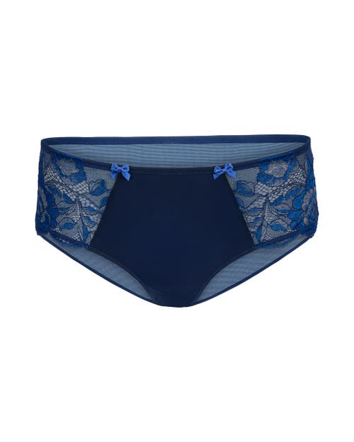 Adore Me Chelsi Hipster Panties In Floral Blue