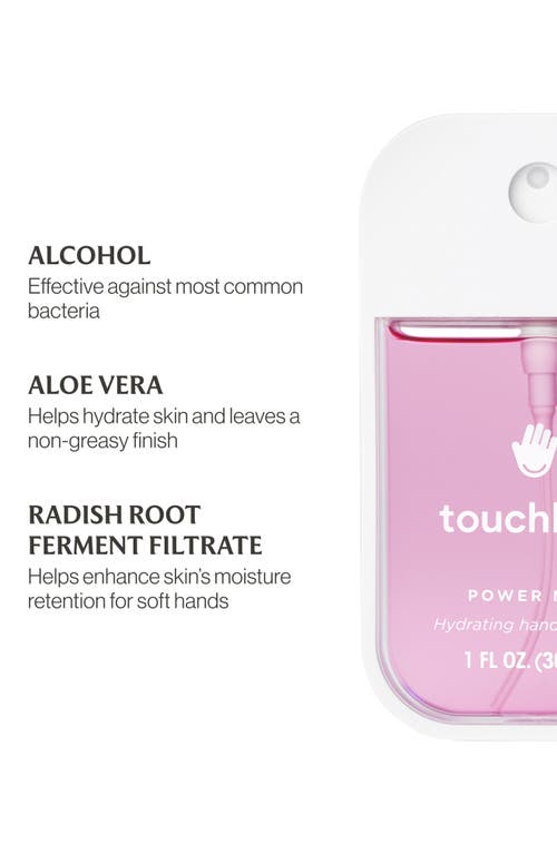 Touchland Power Mist Hydrating Hand Sanitizer In Purple