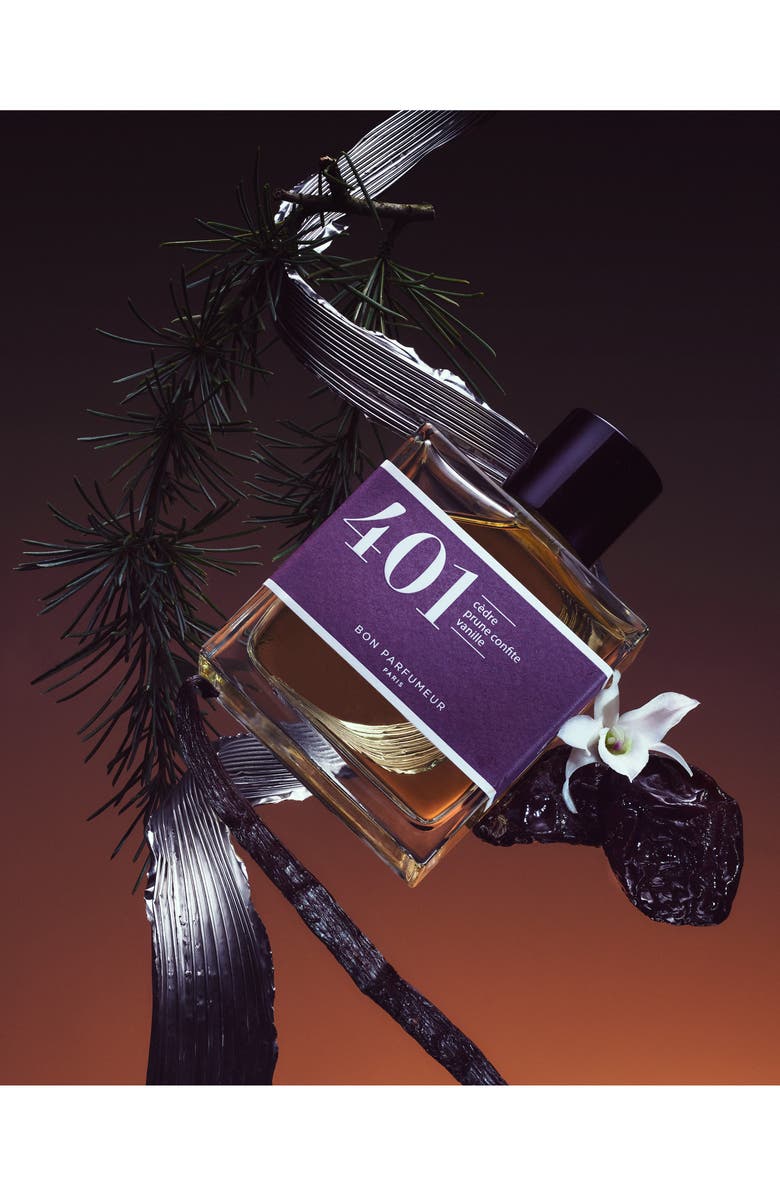 Bon Parfumeur 401 Cedar, Candied Plum & Vanilla Eau de Parfum, Alternate, color, 